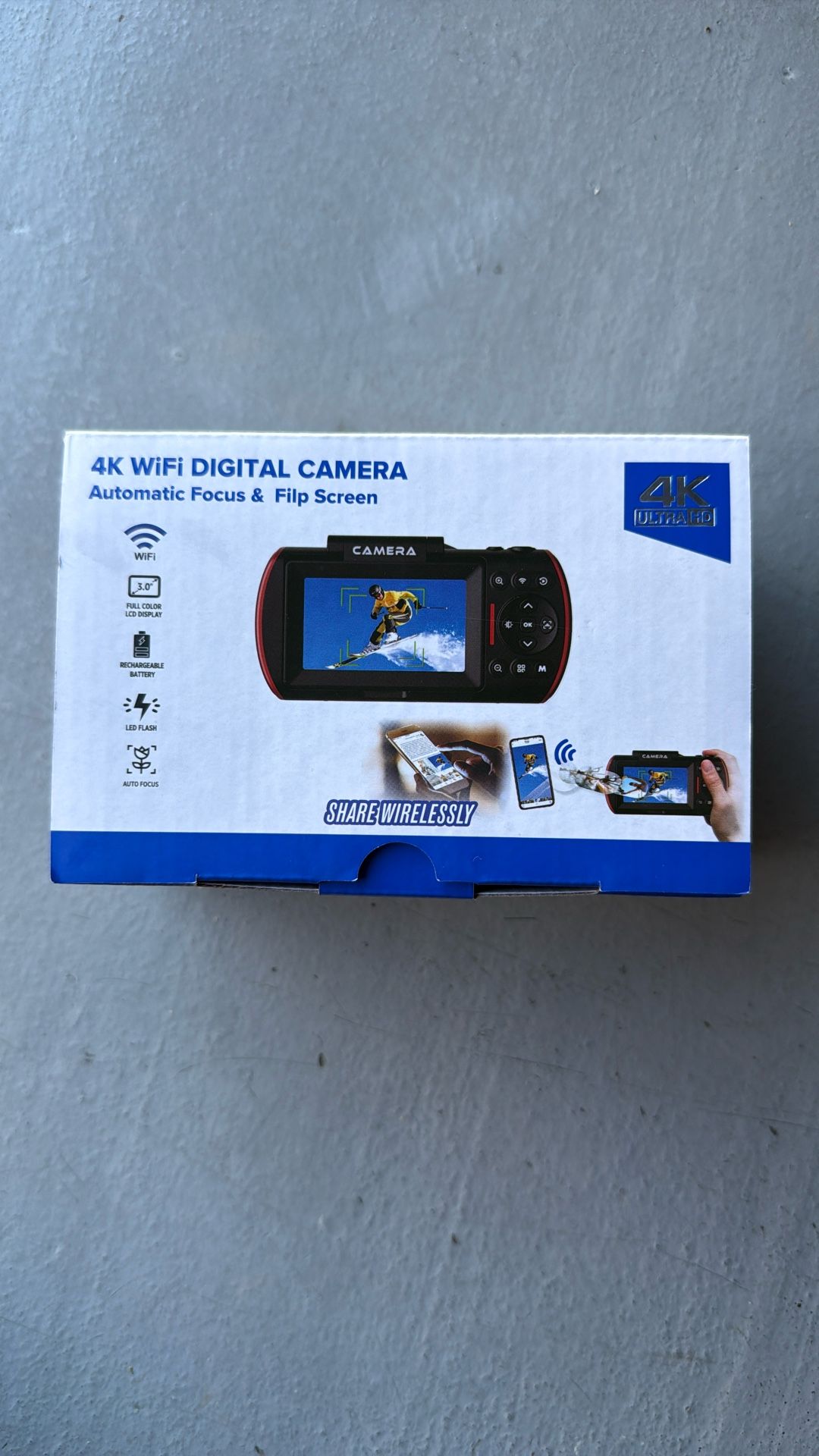 New 4k WiFi Digital Camera