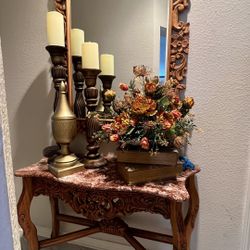 Table And Mirror $350