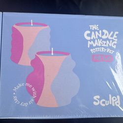 Sculpd Candle Making Pottery Kit for Two