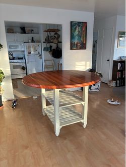 Custom John Boos Cherry Kitchen Table