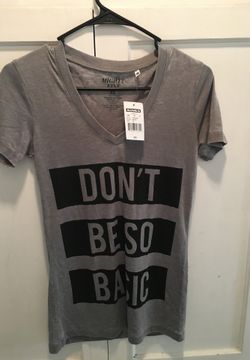 Mighty Fine Grey junior shirt size XS
