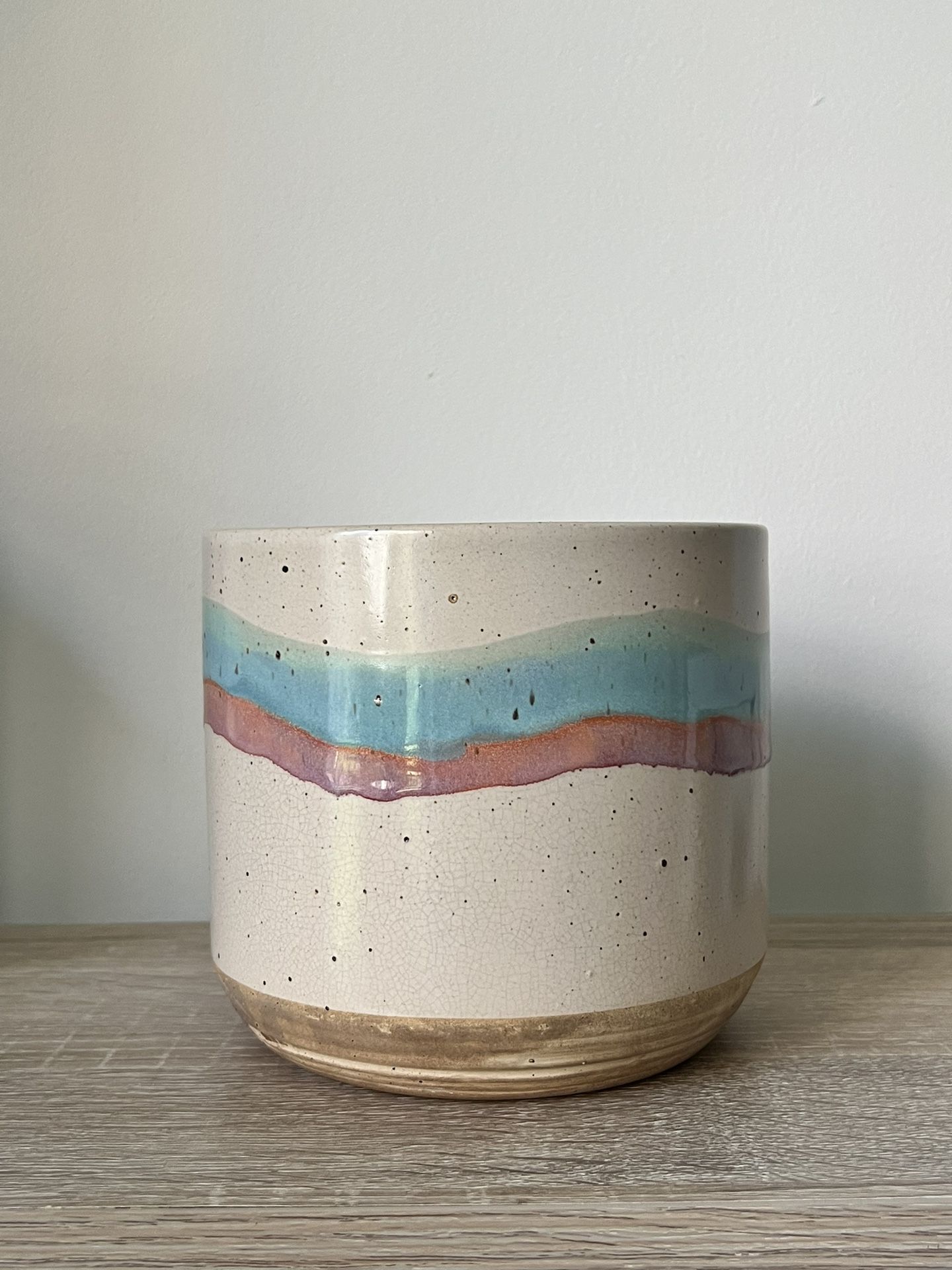 PENDING Urban Outfitters Stripe Plant Pot