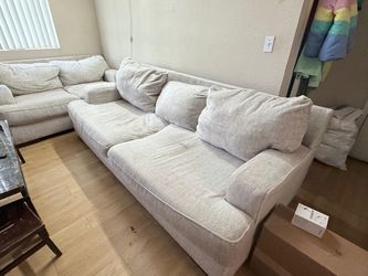 Sofa and loveseat