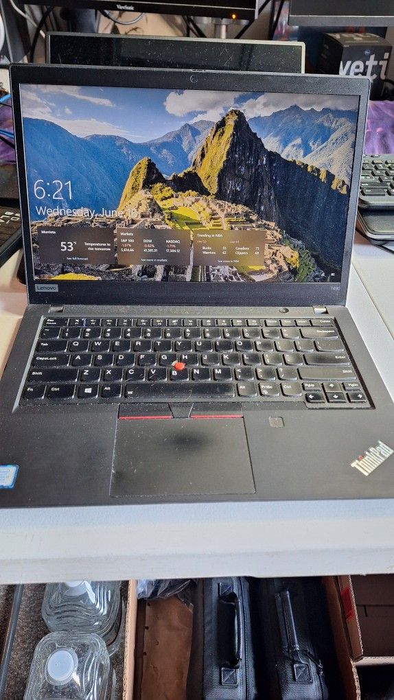 Lenovo T490 Thinkpad Laptop Win 10 Pro Intel I7 8th Gen 16gb RAM 500gb SSD