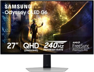 (NEW) OLED Samsung 27" Odyssey QHDG61SD 1440p 240Hz Gaming Monitor (2026 Model)