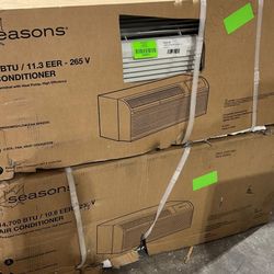 SEASONS  9,000 PTAC, Heat Pump, 265 Volt Air Conditioner