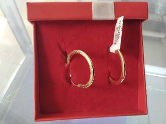 Bangle Earring Yellow Gold 14k (.585) 2.6 grams