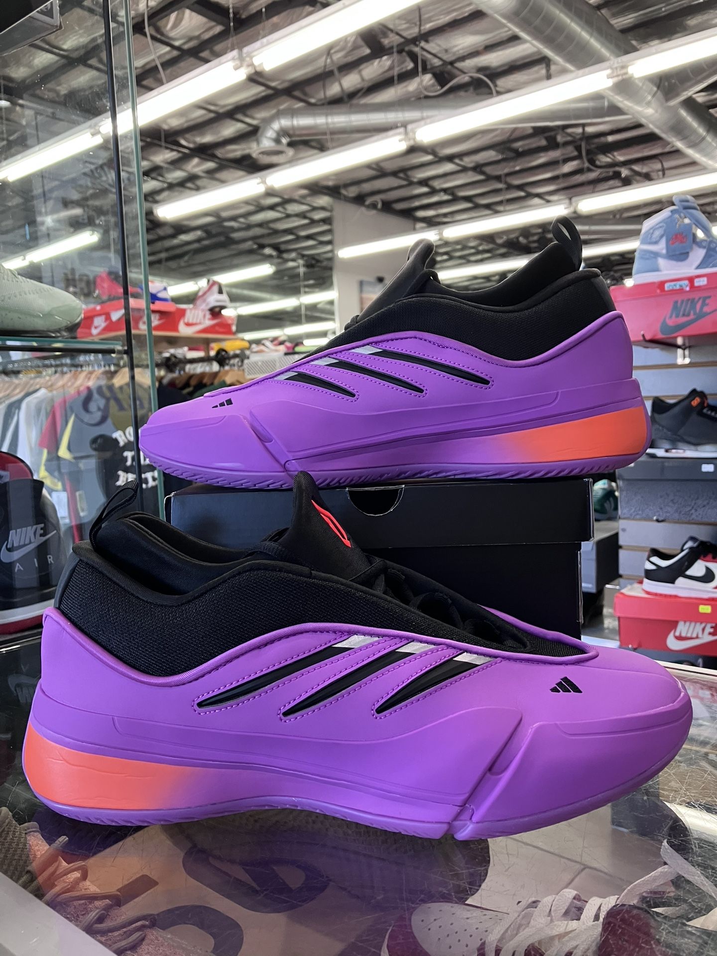 Adidas Dame 9 Purple Burst