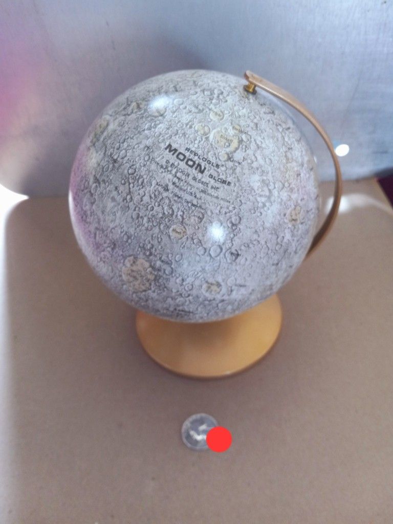 $40! Awesome Vintage Replogle Moon Globe Model