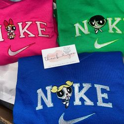 Powerpuff girls crewneck
