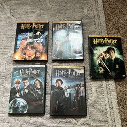 DVD Lot 5 Harry Potter DVD 