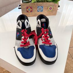 Size 10-Champion 3 On 3 Block Men’s Retro Basketball Sneakers Shoes Extra Lace