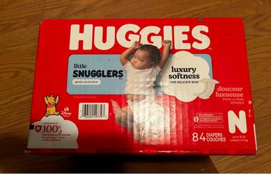 Huggies Newborn 84 pack $ 20 New