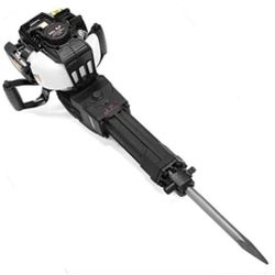 Jack Hammer w/Point & Chisel Bits 38cc Gas EPA Demolition Construction Concrete Breaker Punch Drill


