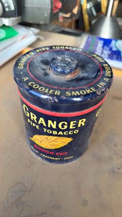 Granger Rough Cut Pipe Tobacco Vintage Tin