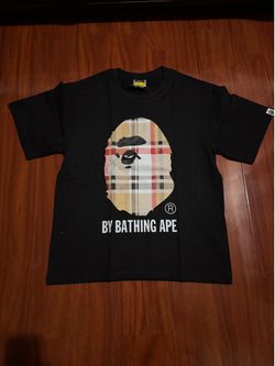Burberry bathing ape tee