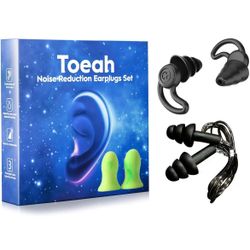 3 in 1 Ear Plugs for Noise Reduction