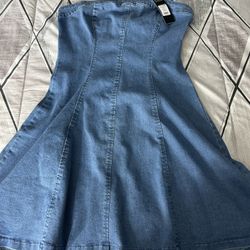 Fashion Nova Denim Dress 