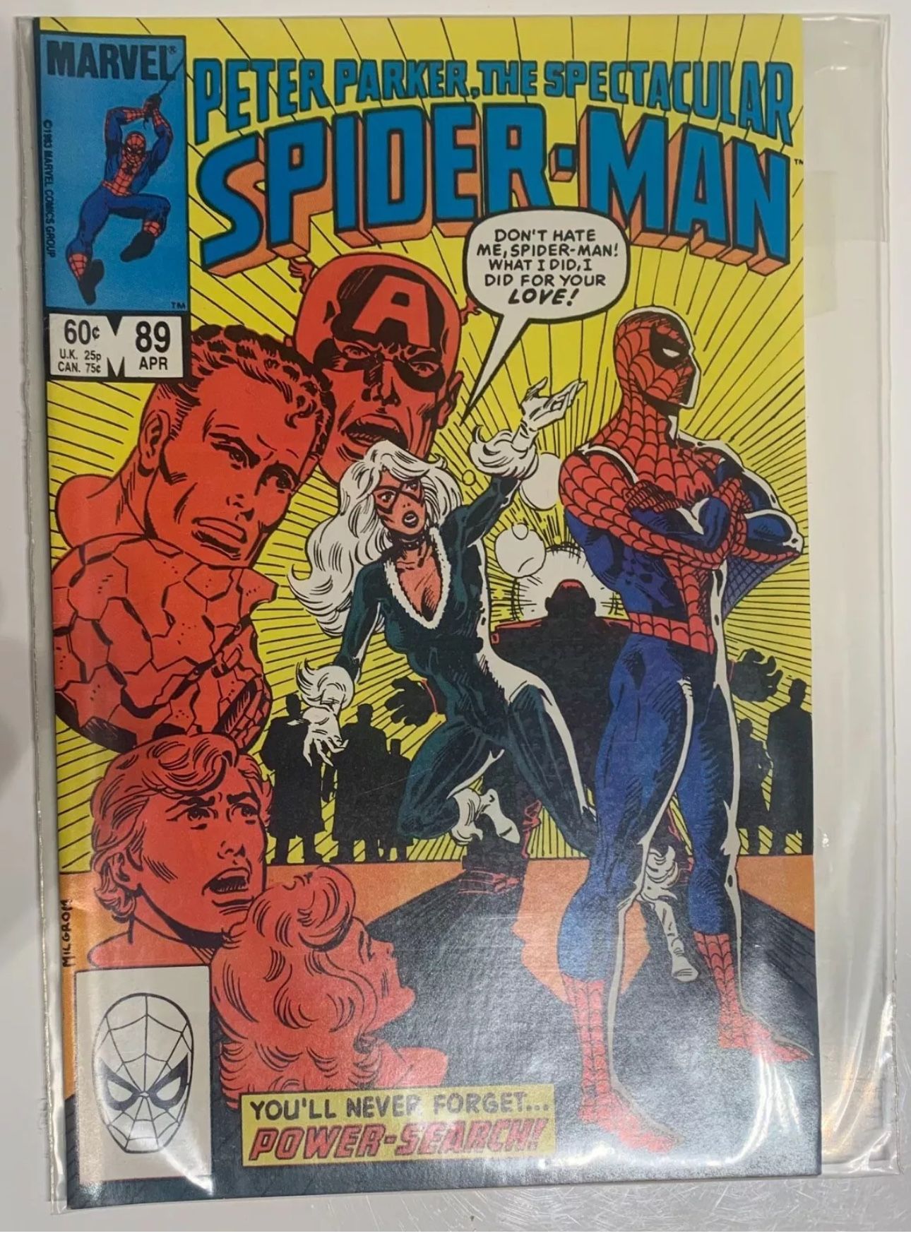 1984 Marvel Comics Peter Parker The Spectacular Spider Man Collection