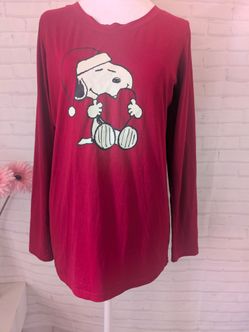 Munki Munki Snoopy PJ shirt size M