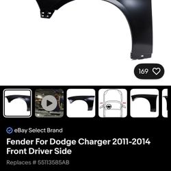 Dodge Charger Fender 