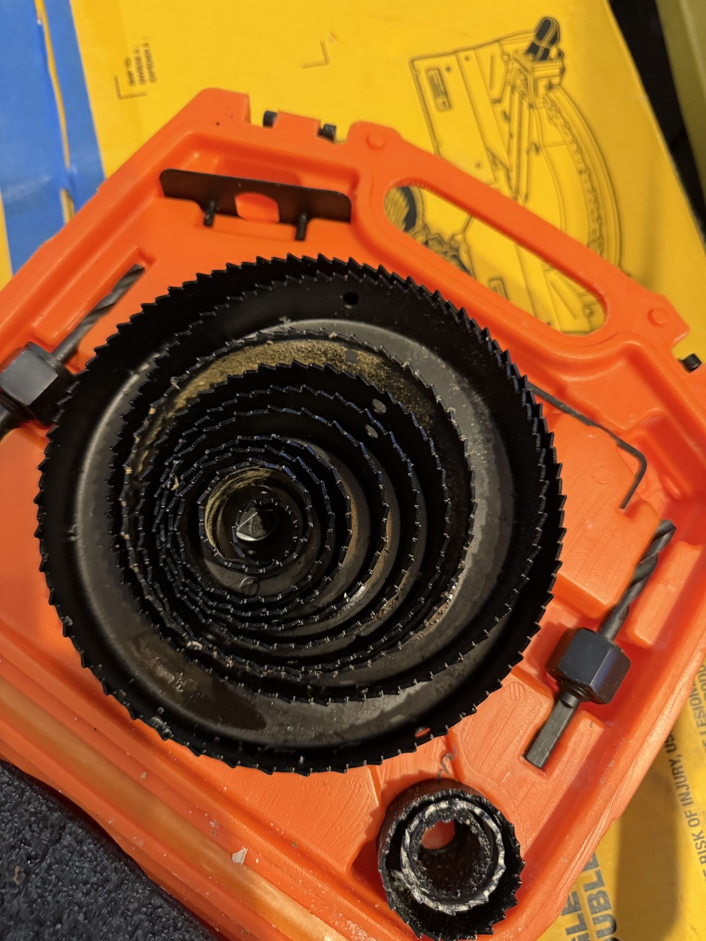 Hole Saw Drill Bit Set