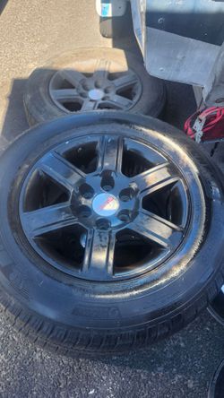 18 inch GMC Stock rims 6 lug