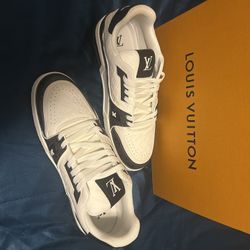 Louis Vuitton Trainer Low #54 Black White
