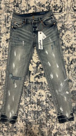 Purple jeans