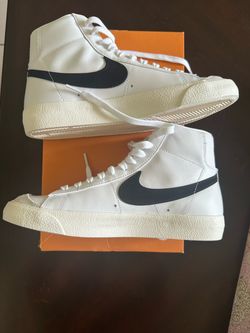 Nike Blazer Mid High-Top Sneakers White Black