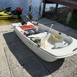 10’ Tender Boat - Motor, & Charger Included - Send Offers 
