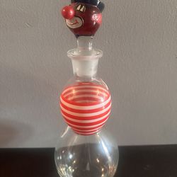 Glass Clown Decanter 