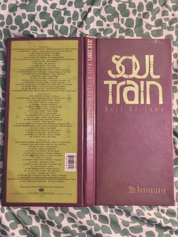 Soul Train: Hall of Fame, 20th Anniversary 3-disc CD box set. 