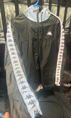 Kappa Reflective Hoodie Size L
