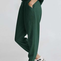 Sweatsuits Set Long Sleeve Half Zip Pullover Sweatshirt Joggers Sweatpants,R25, green, XXL