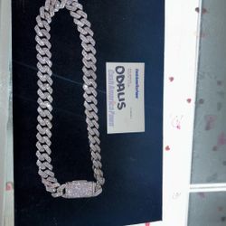 Silver Cuban Necklace 
