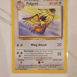Pokemon Pidgeot Legendary Collection 33/110 Non-Holo Rare Card WOTC LP/NM