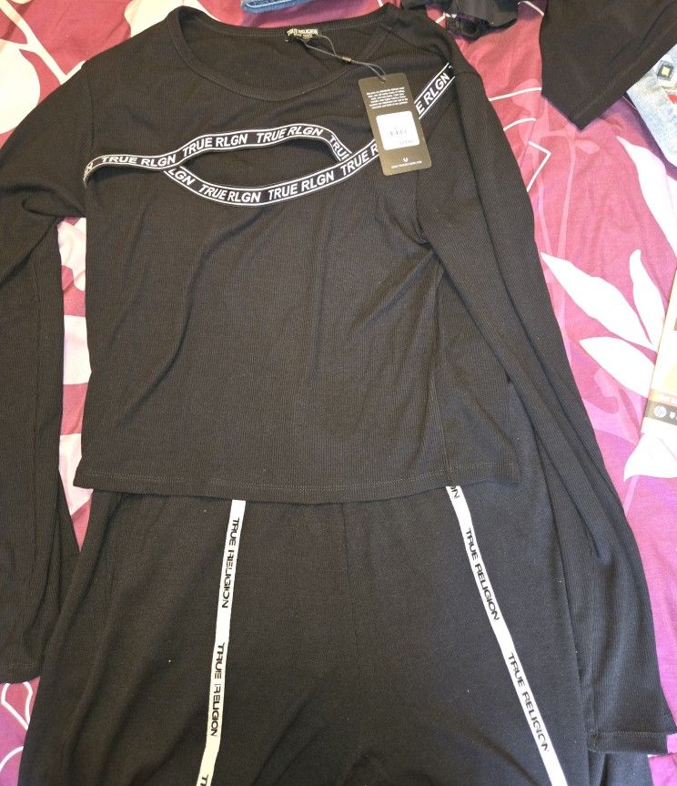 True Religion 2-piece Jogger Set