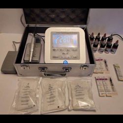 LOOKIMAGEE Permanent Makeup Machine + Microblading Kit –
