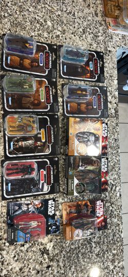 Star Wars Hasbro Action Figures- Lot of 10 BRAND NEW