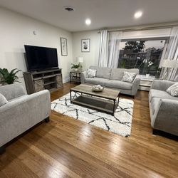 Light Gray Living Room Set