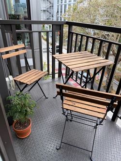 Patio bistro set