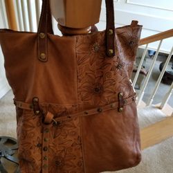 Leather Women's Tote Bag