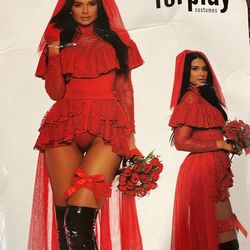 Beatle juice Bride Costume 