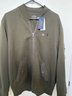 RALPH LAUREN POLO OLIVE GREEN JACKET BRAND NEW SZ LARGE