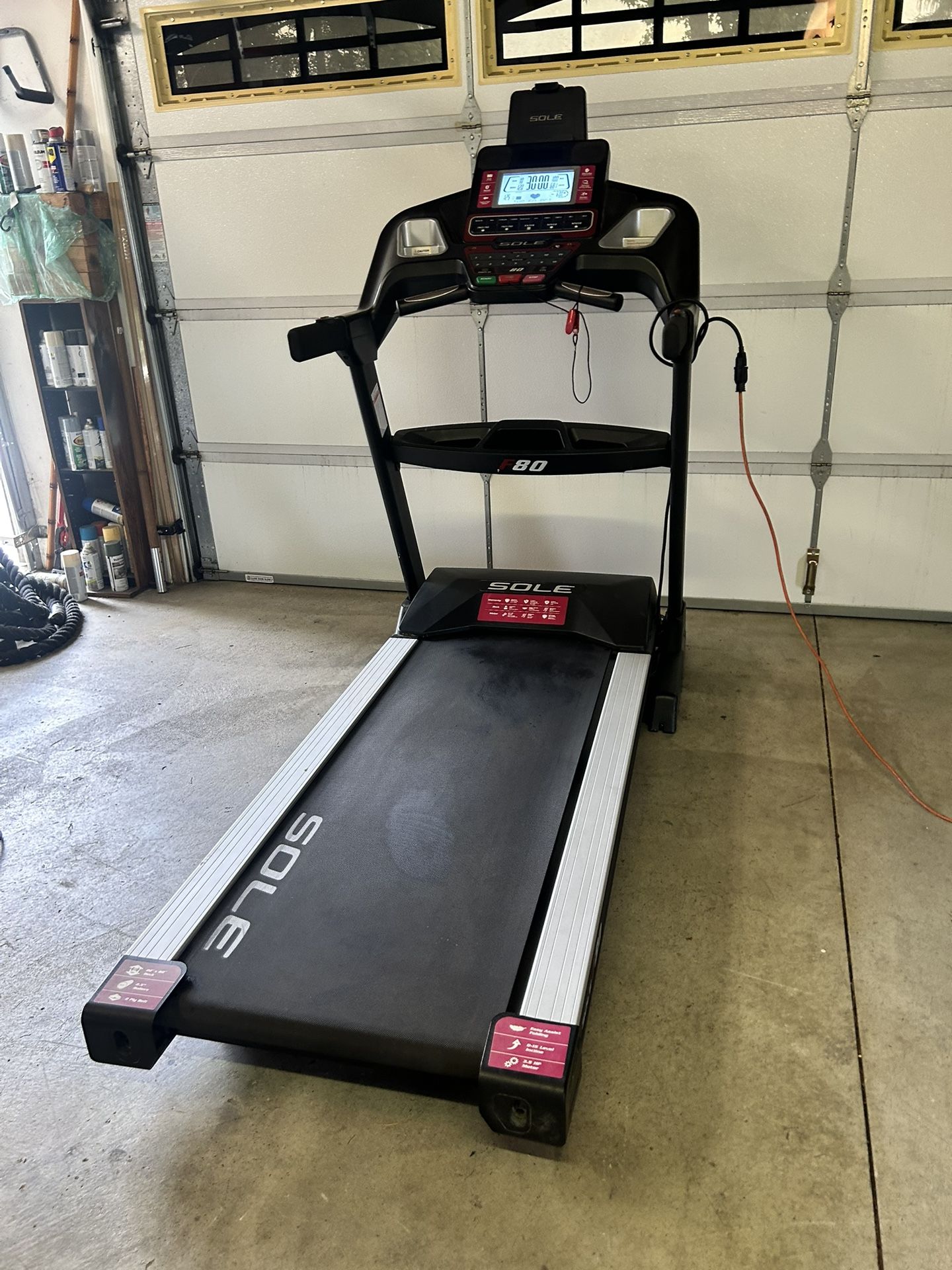 Sole F80 Folding Treadmill - Delivery Available