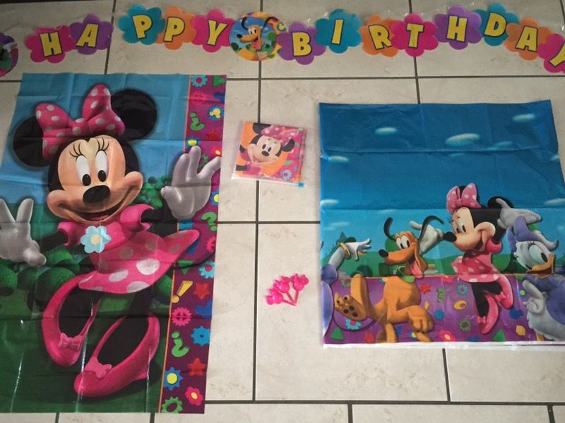 Minnie Mouse Party supplies