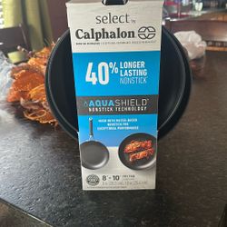 Fry Pan Set 8” + 10” Calphalon Select Aqua Shield Nonstick Technology