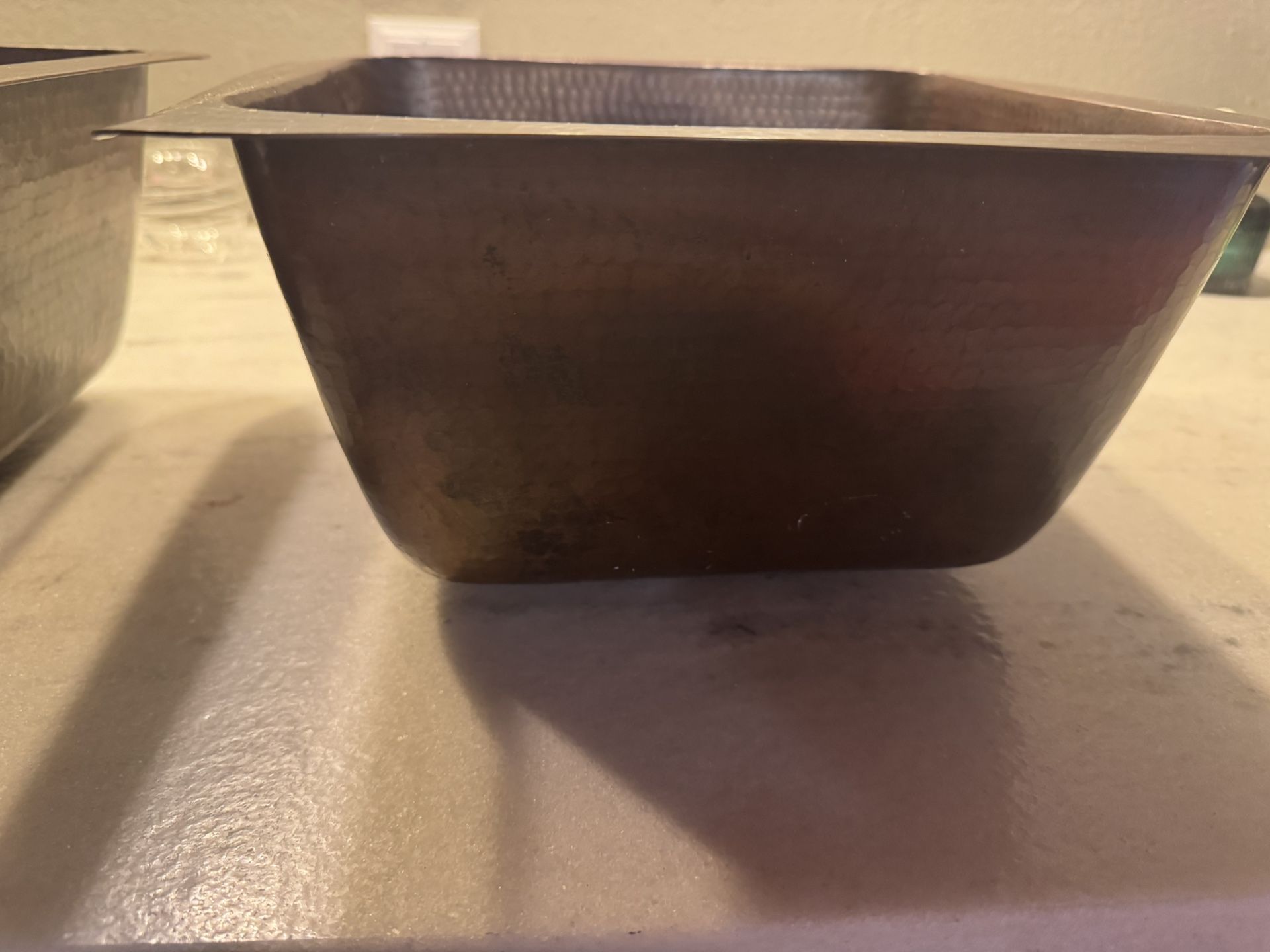 Copper Hammered Sinks