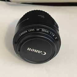 Canon 50mm F1.8 prime lens for DSLR cameras